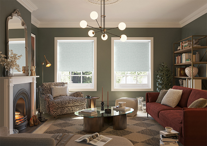 Ditsy Meadow, Pine - Twist&Fit Roller Blind - Image 8